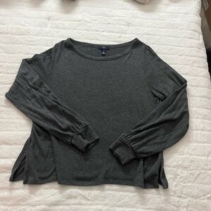 Gap Grey Long Sleeve Top
